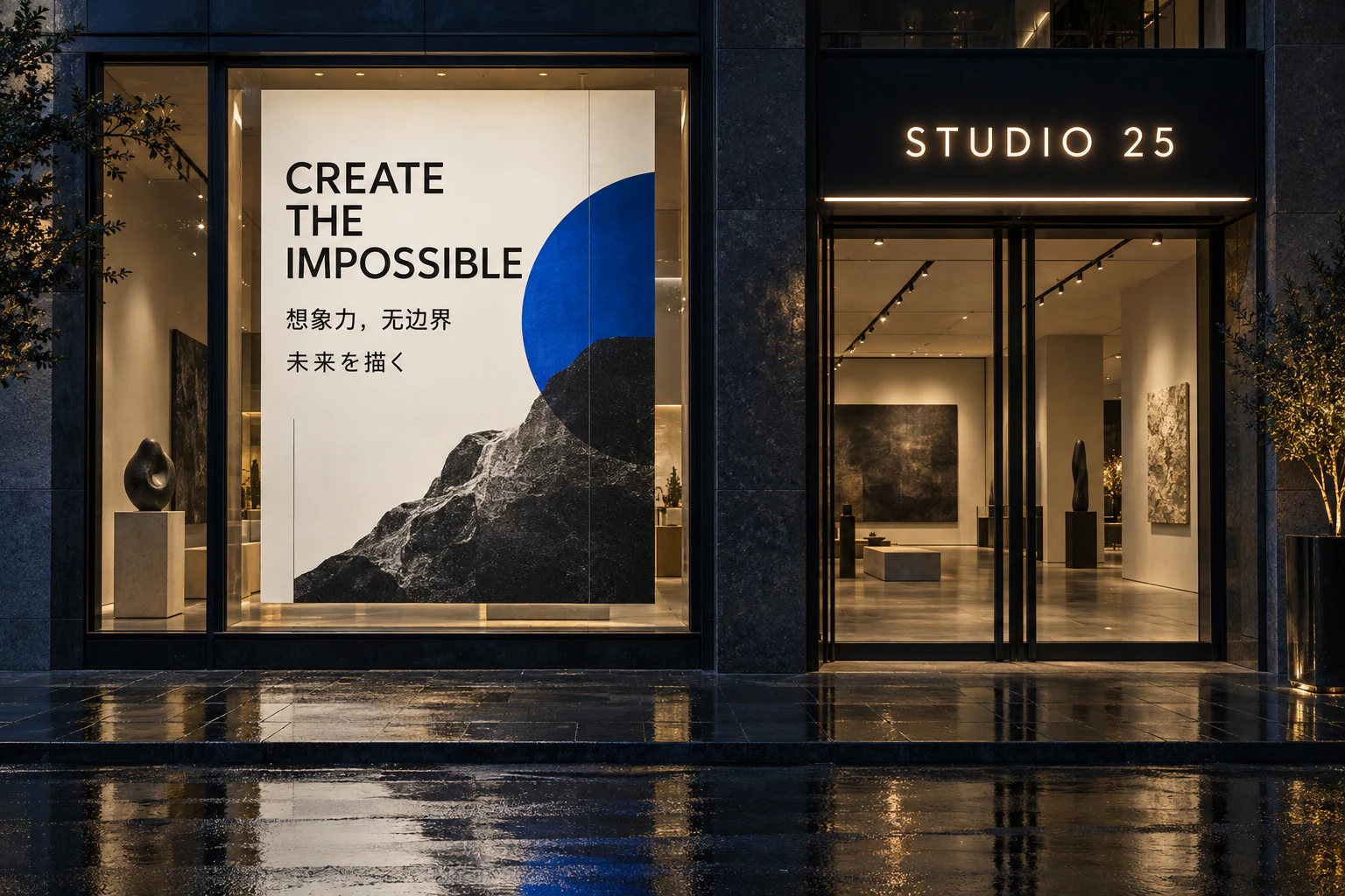Posters and Signage Text